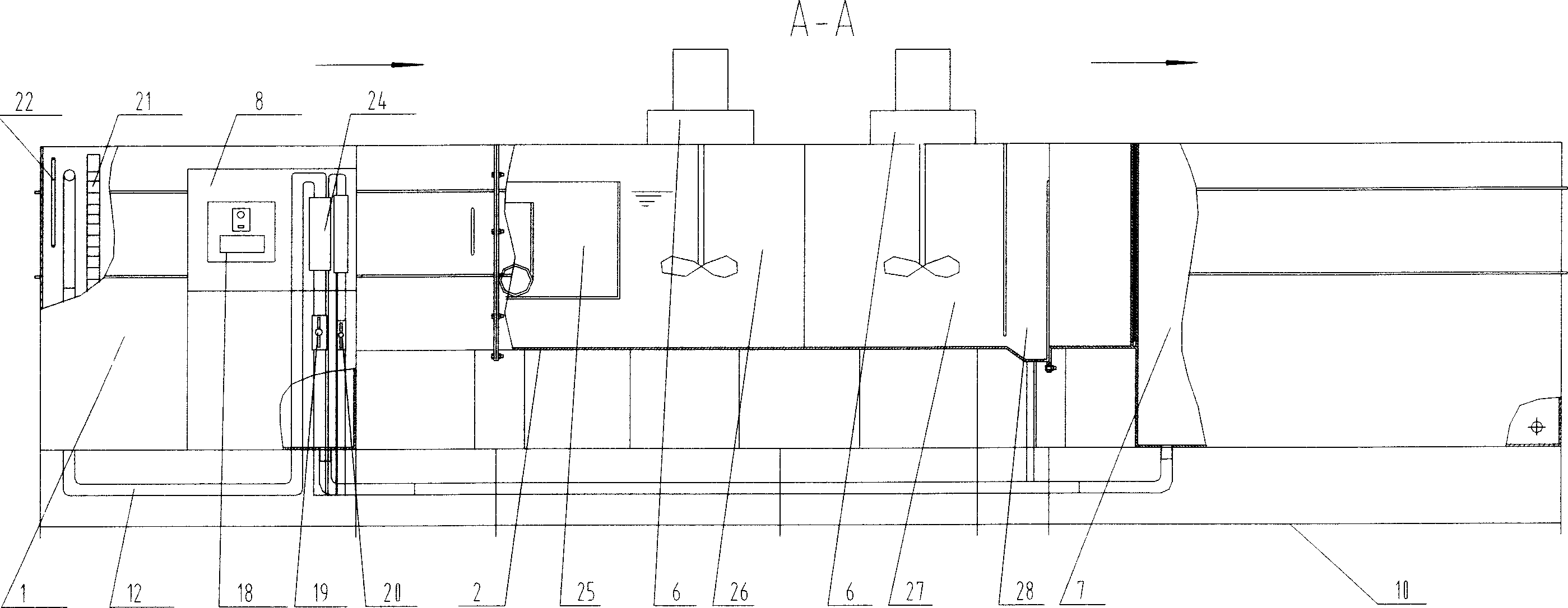 Multifunctional sewage treatment simulant experiment device