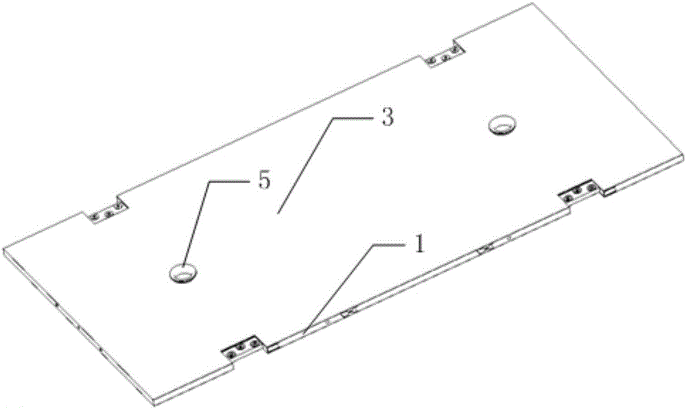 Light low-cost substrate for moonlet solar battery array