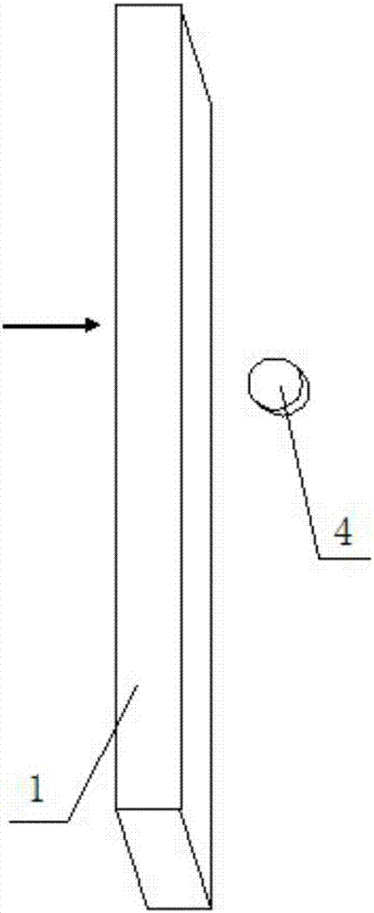 Electronic railway contact net stand column passing device