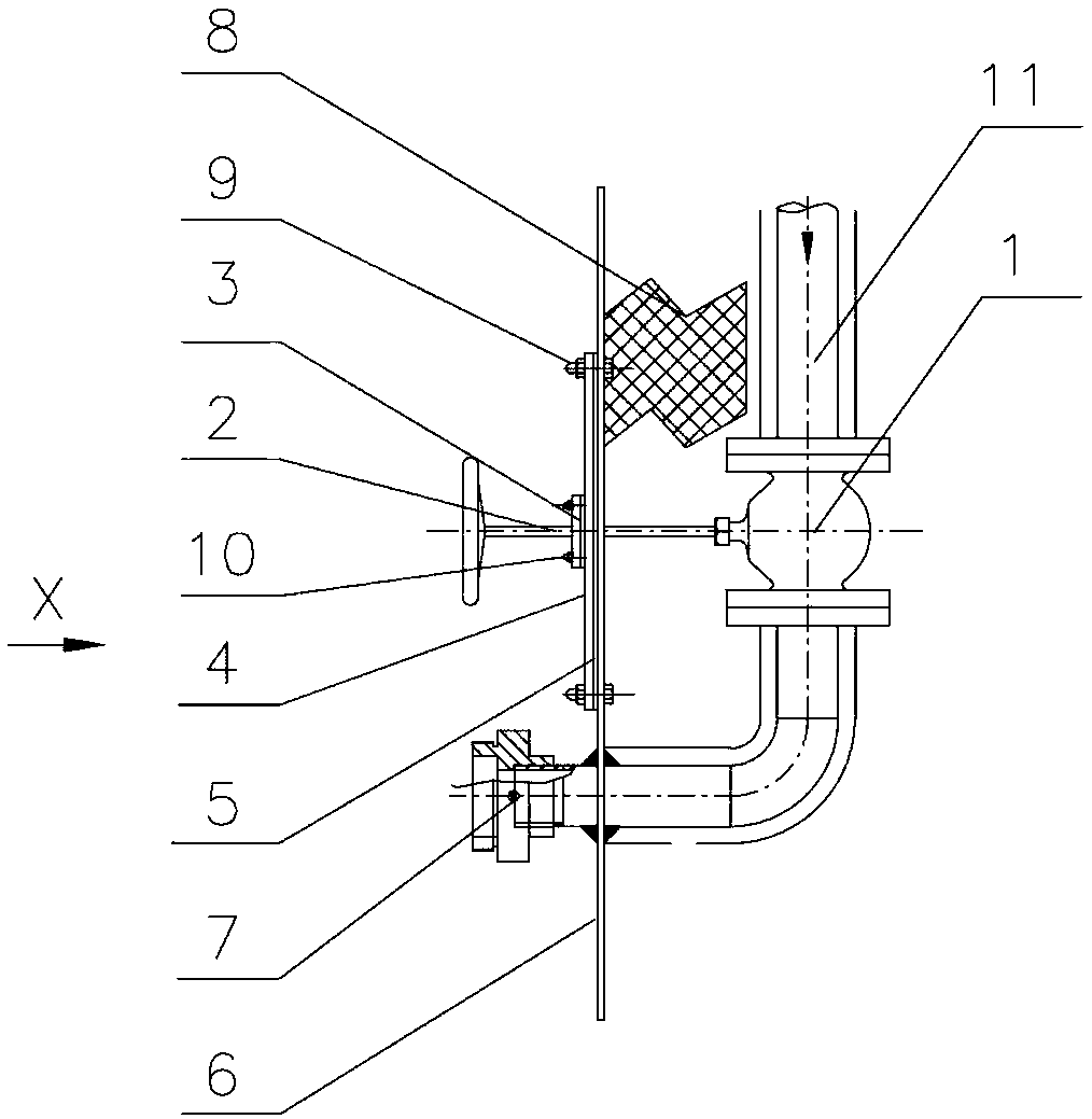 Outdoor antifreezing and damp-proof type fire hydrant used for low-temperature environment ship