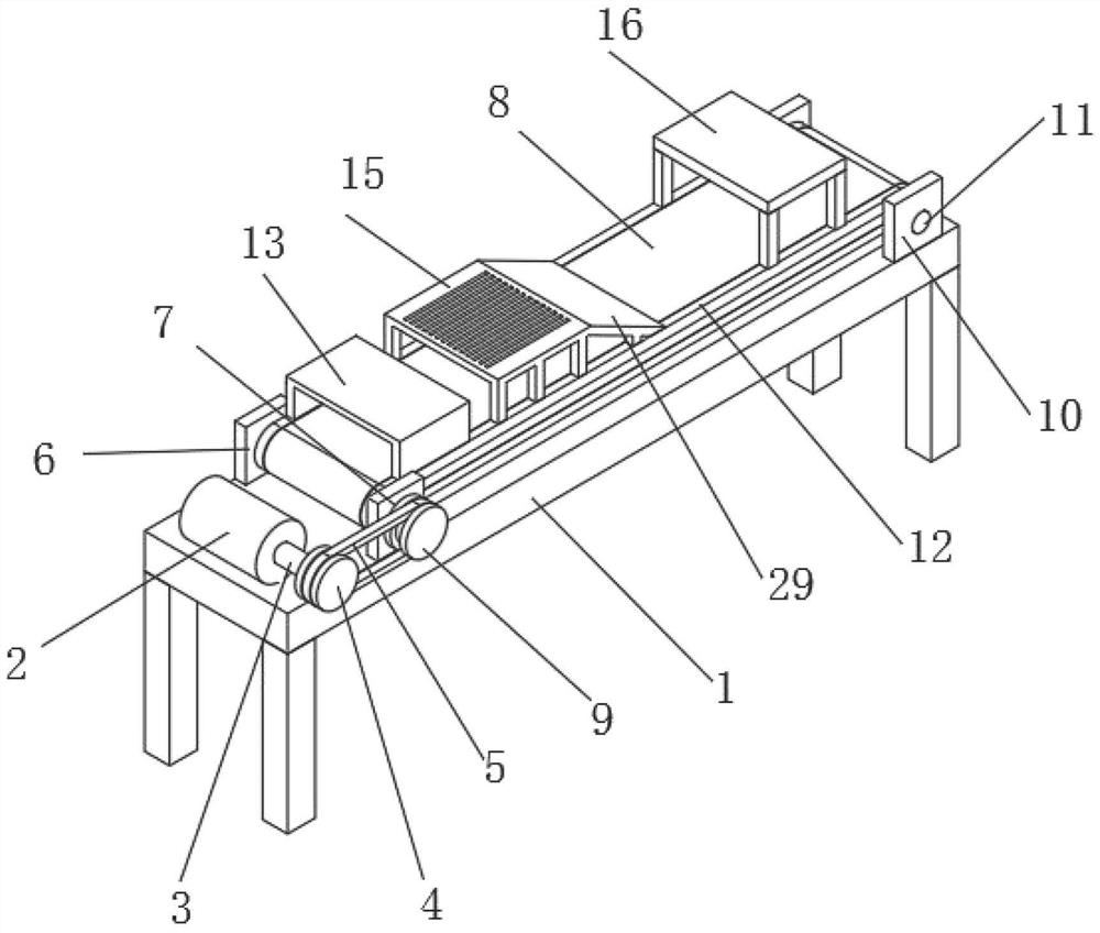 Elevated cargo automatic grabbing and placing loading and unloading robot