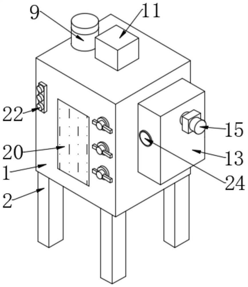 Fertilizer diluting device for citrus planting