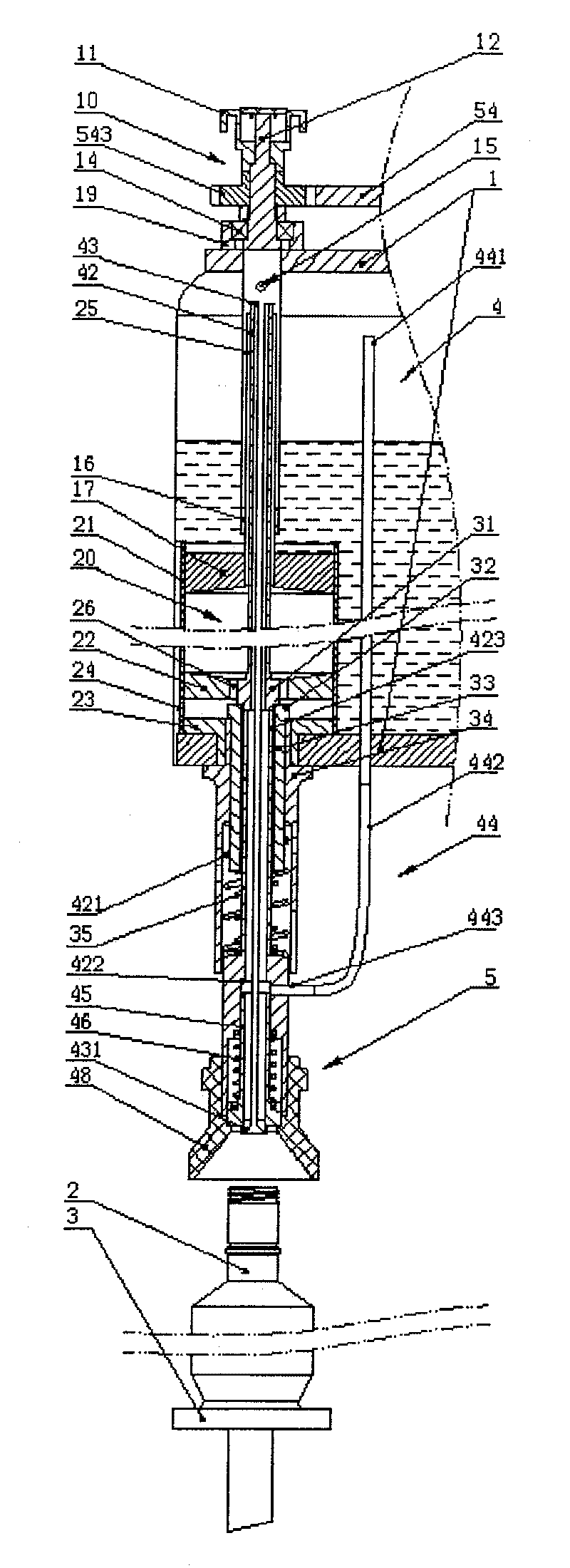 Quantitative filling machine