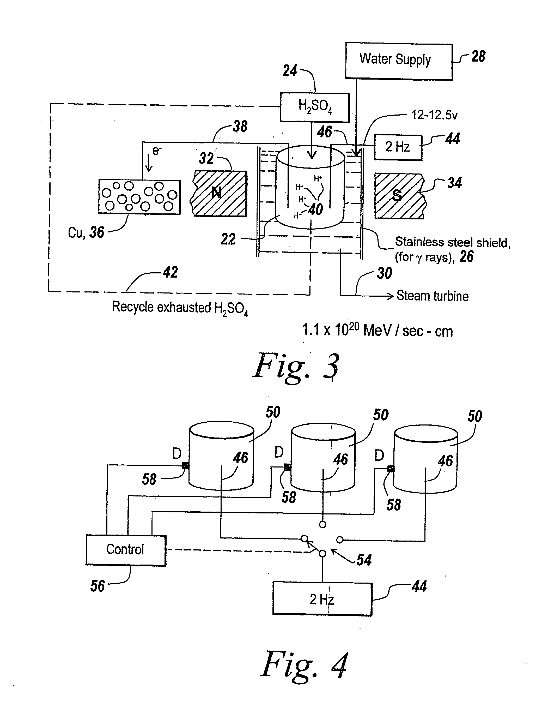 Method and apparatus for the production of energy