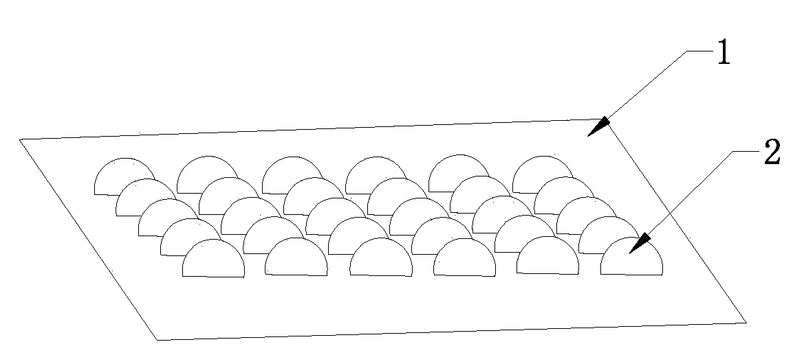 Process for preparing micro-lens crystal and application of micro-lens crystal