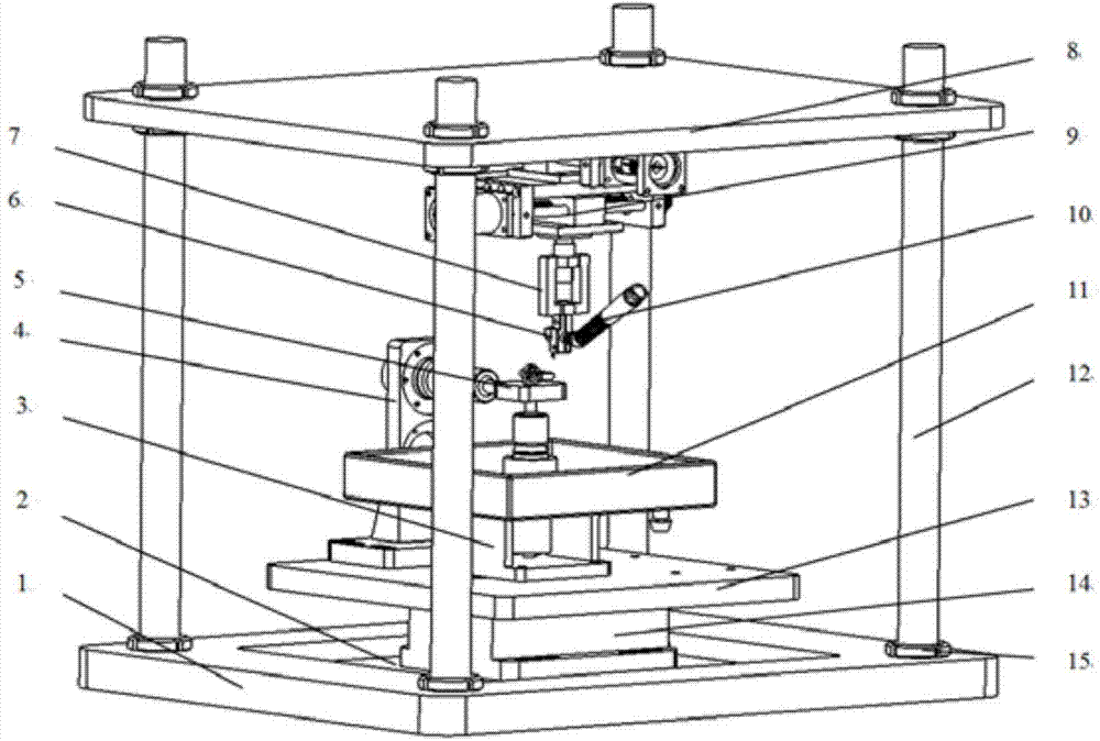 Ultrasound auxiliary extracorporeal mouth fast grinding repairing simulation device