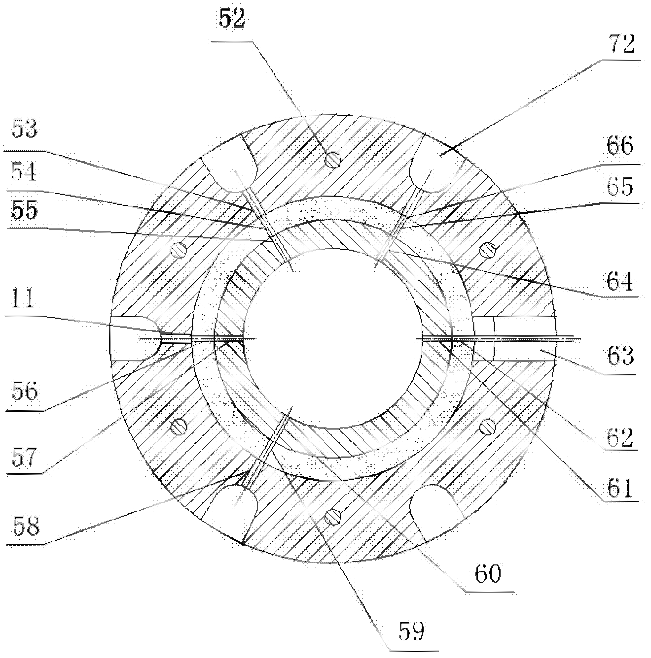 Testing system for critical pressure during thermal explosion of explosives