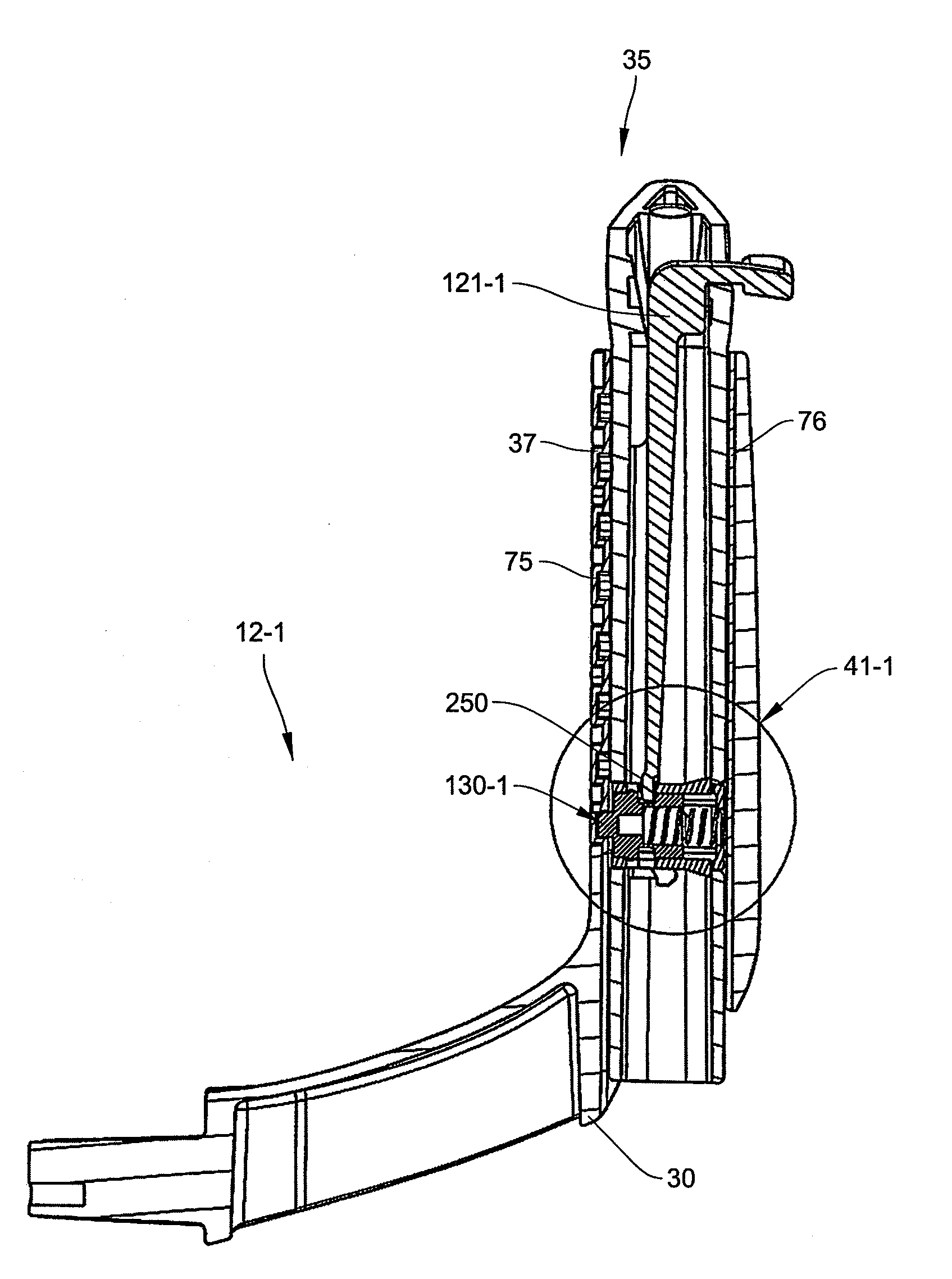 Arm assembly for a chair