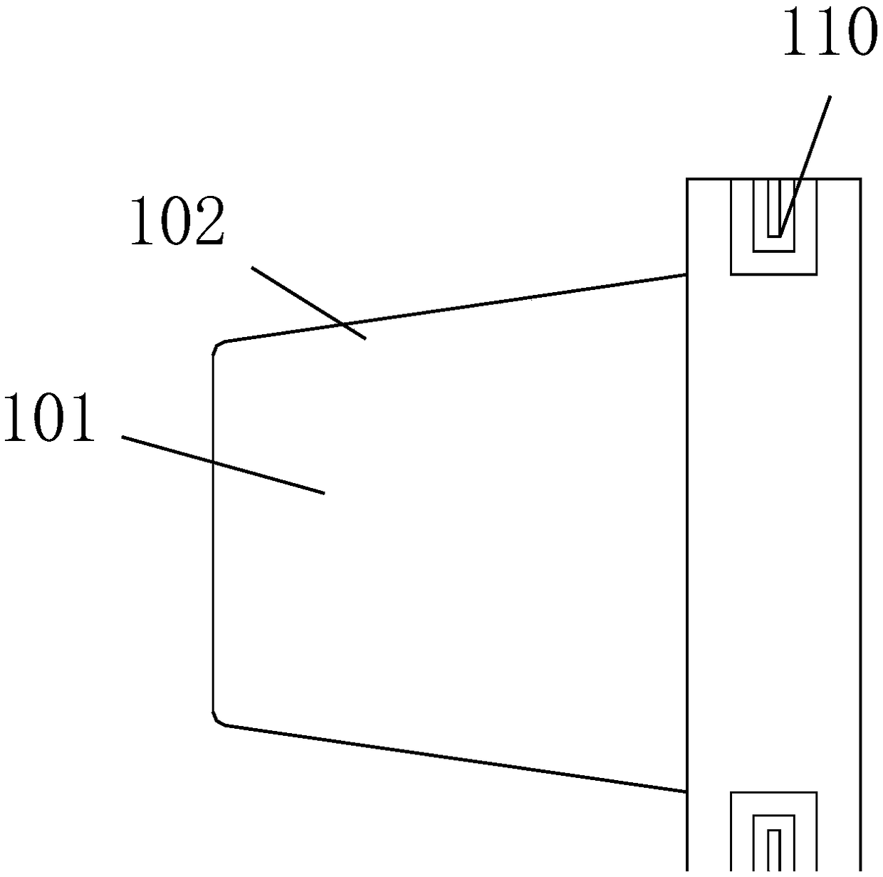 Protection and winding preventing movable framework of high-voltage line patrolling operation robot