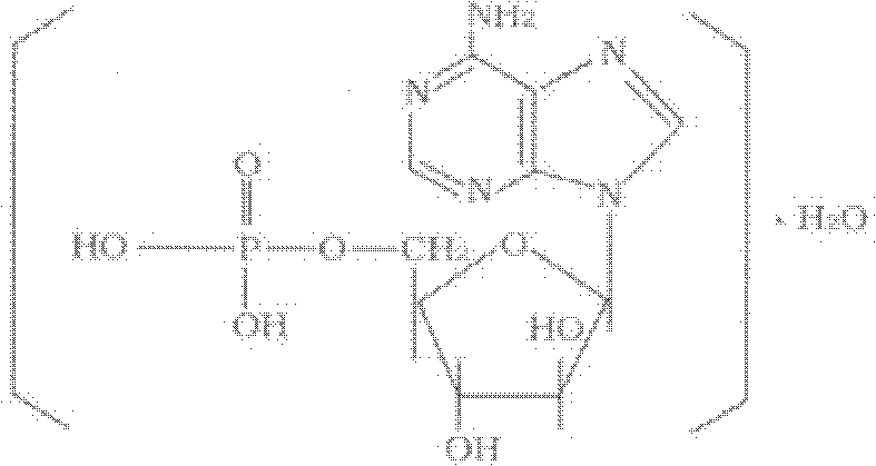 Vidarabine monophosphate freeze-dried powder injection and preparation method thereof