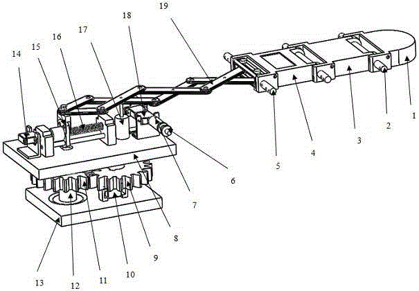 Tongue movement mechanism of humanoid head robot