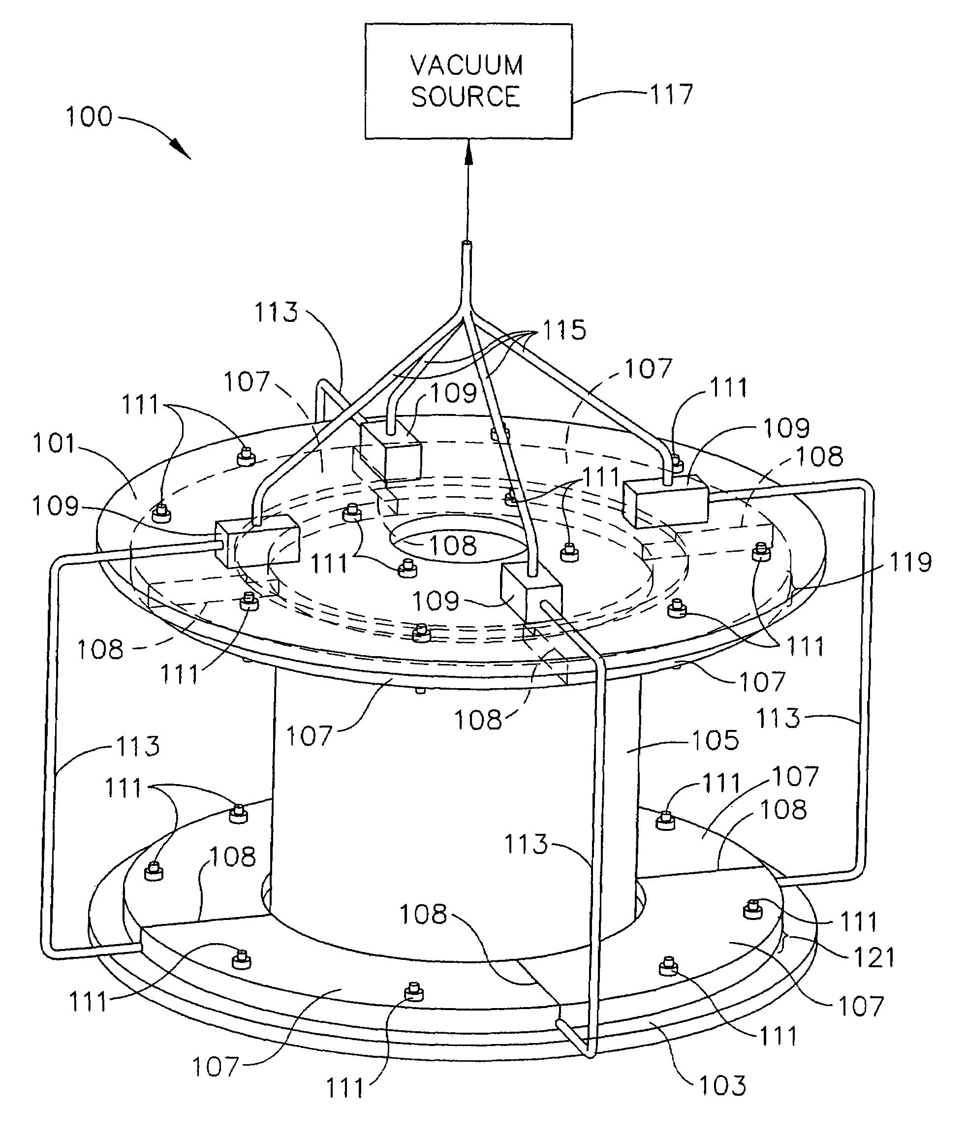 Reinforced matrix composite containment duct