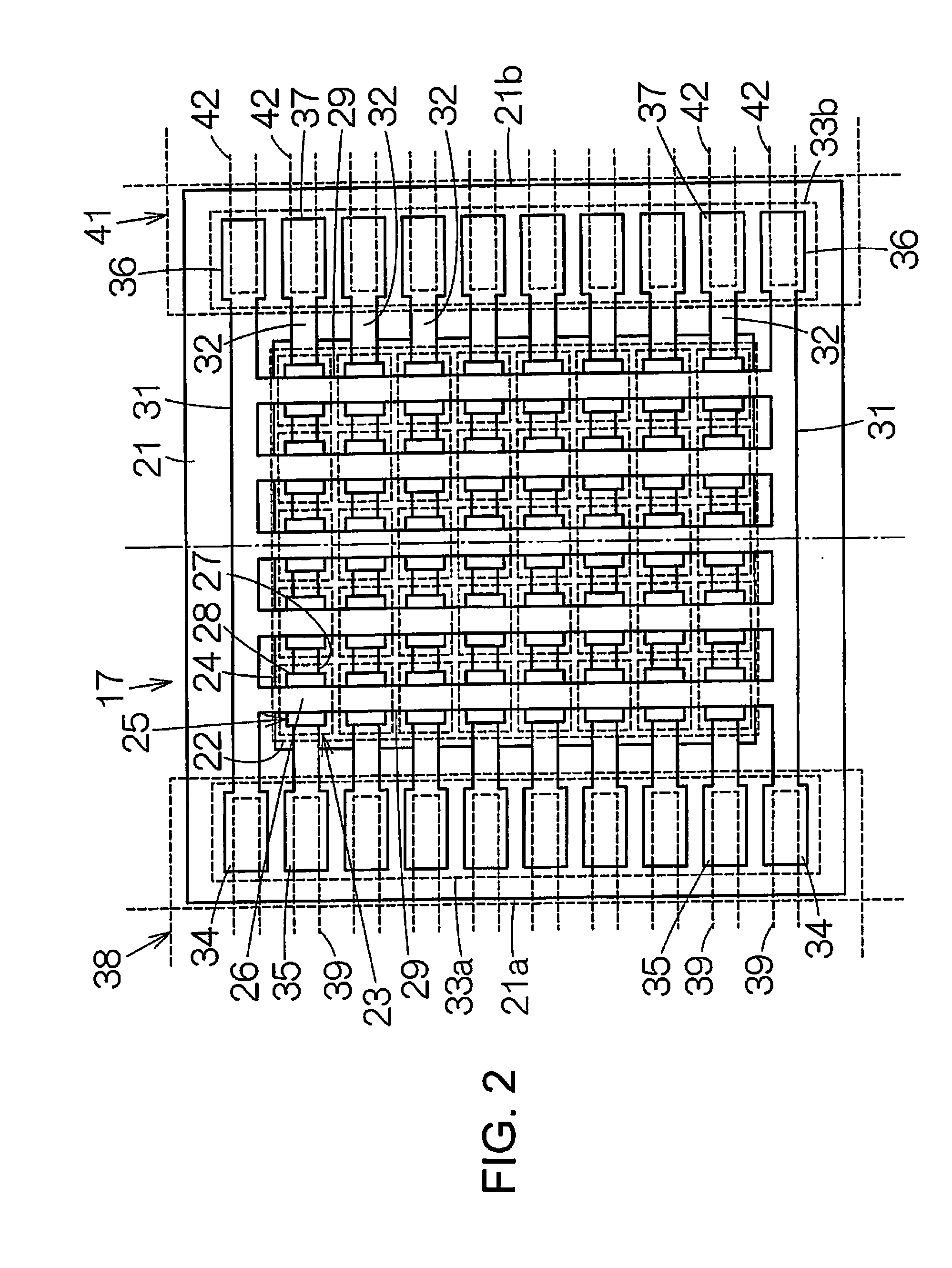 Ultrasonic device unit, probe, electronic device and ultrasonic imaging device