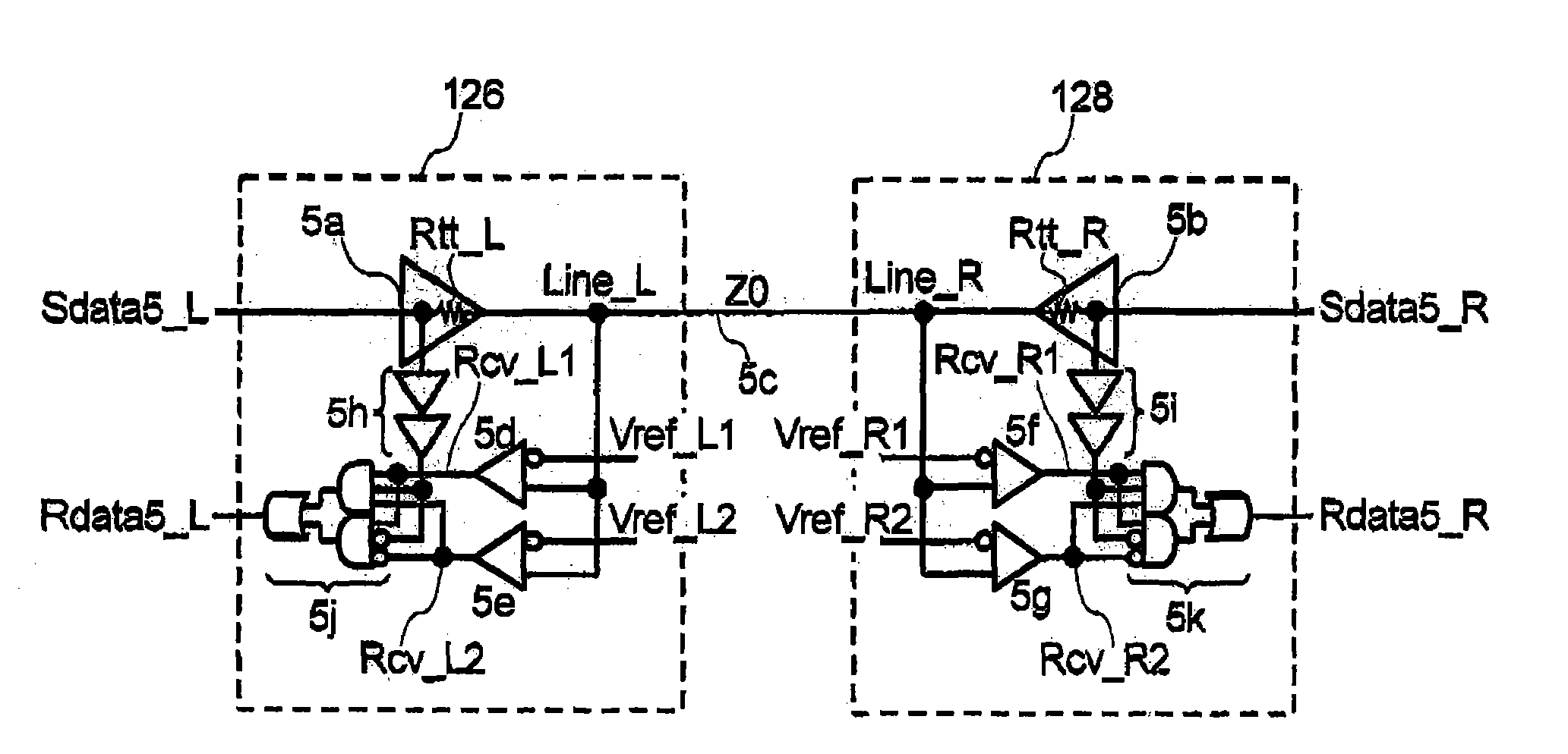 Method and system of bidirectional data transmission and reception