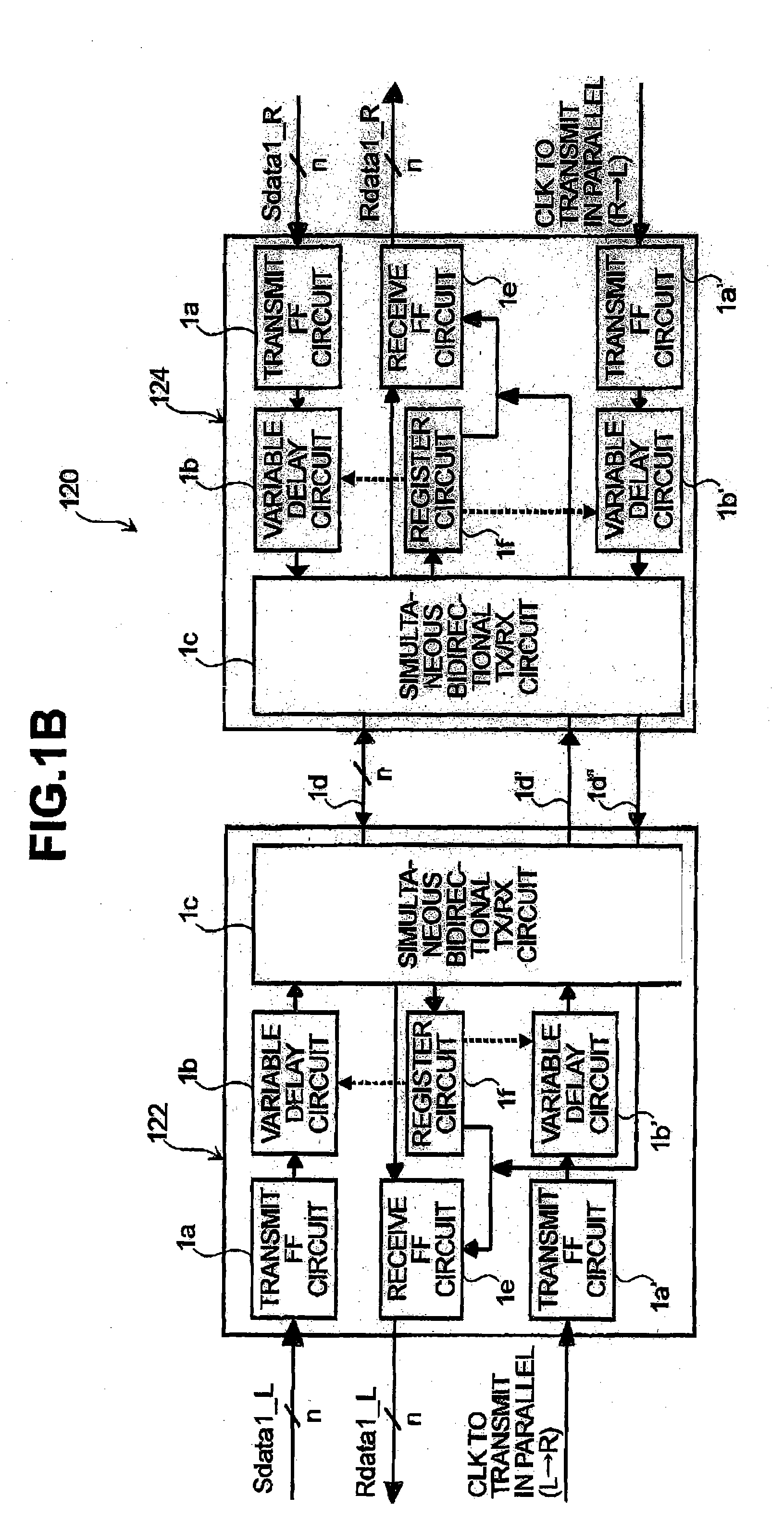 Method and system of bidirectional data transmission and reception