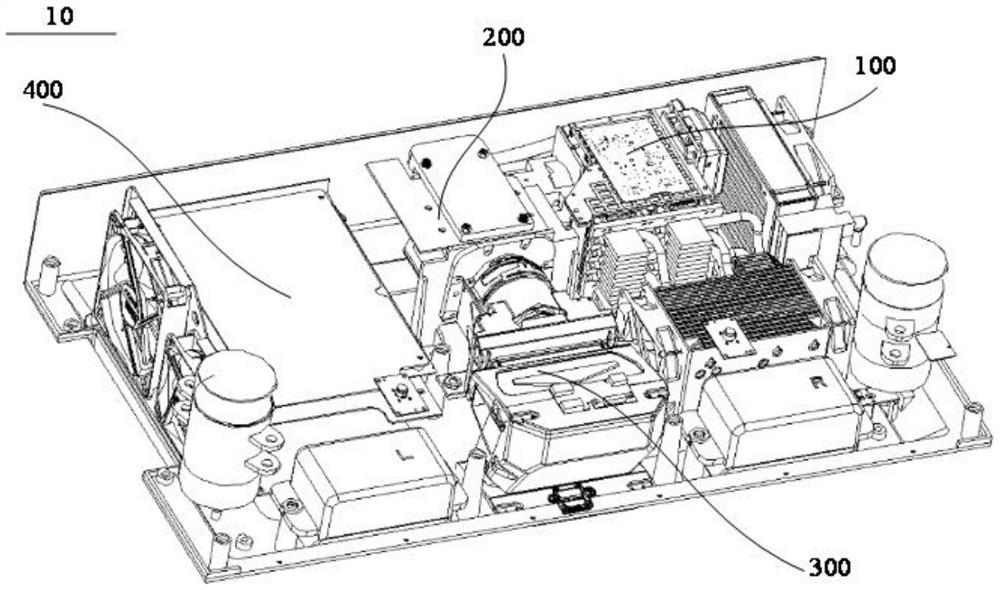 Laser projection device and laser driving control method