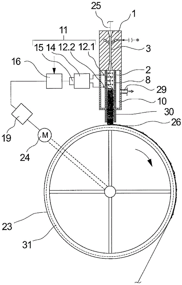 Method and apparatus for texturing of multifilament filaments