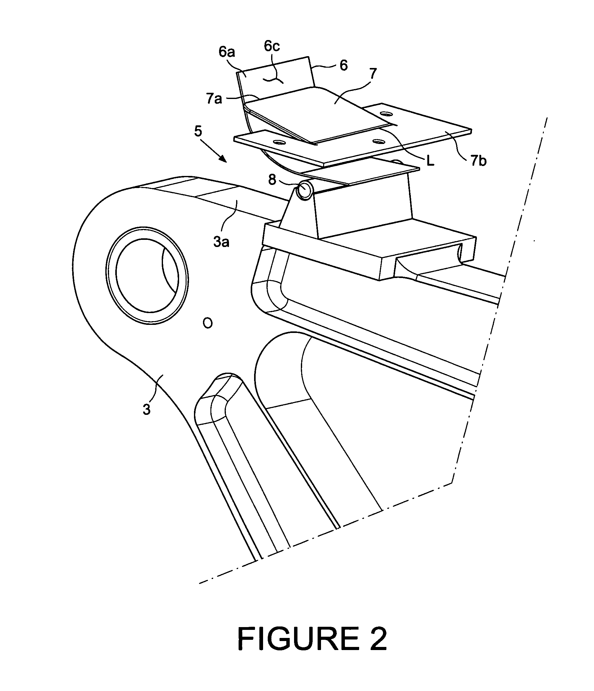 Hinge sealing element and an assembly including said element