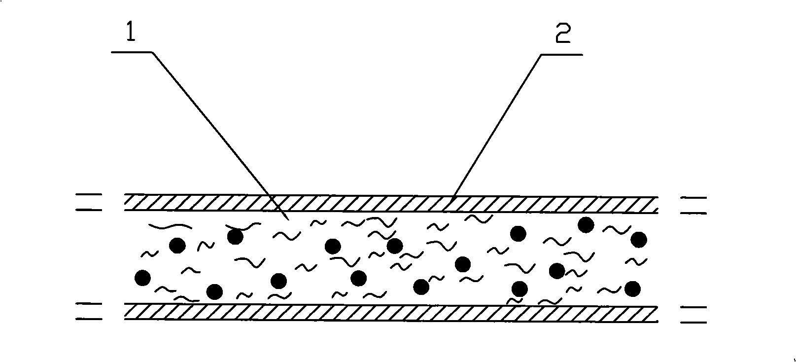 Architectural ornament material, manufacturing method and manufacturing equipment thereof