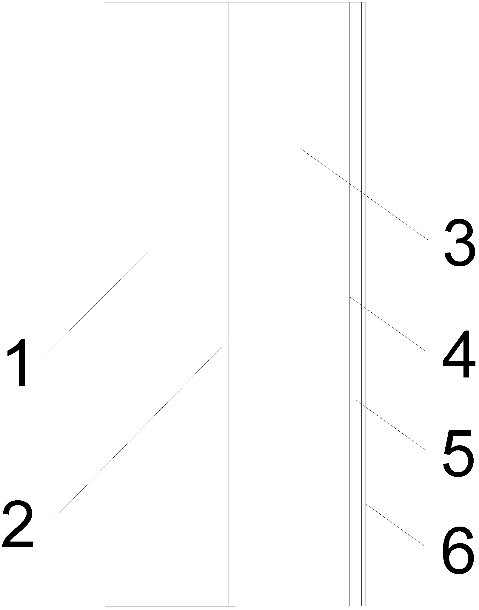 Anti-mildew treatment construction method for underground space latex paint engineering