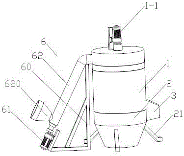 Equipment for drying and feeding fruit juice powder