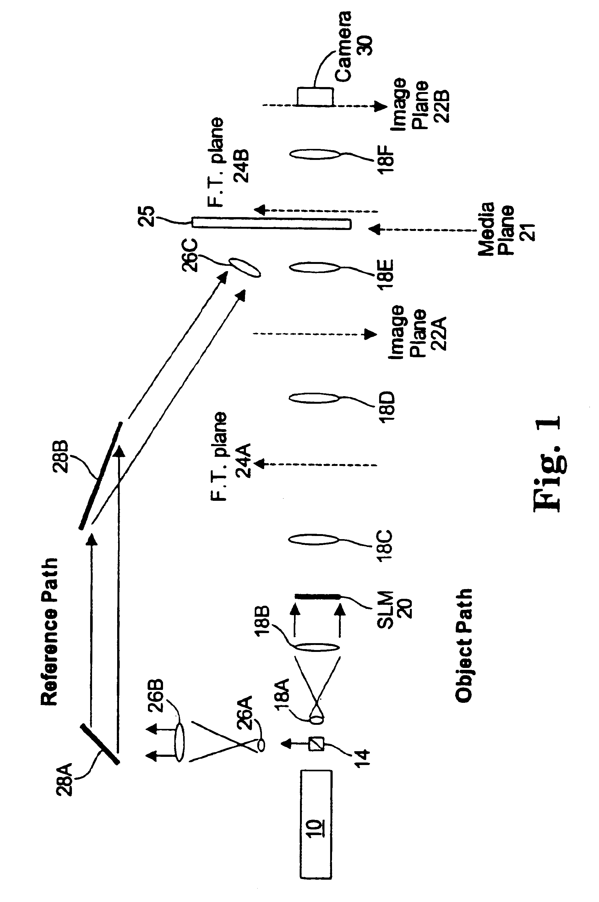 Sandwich holographic disk construction with thin molded substrates