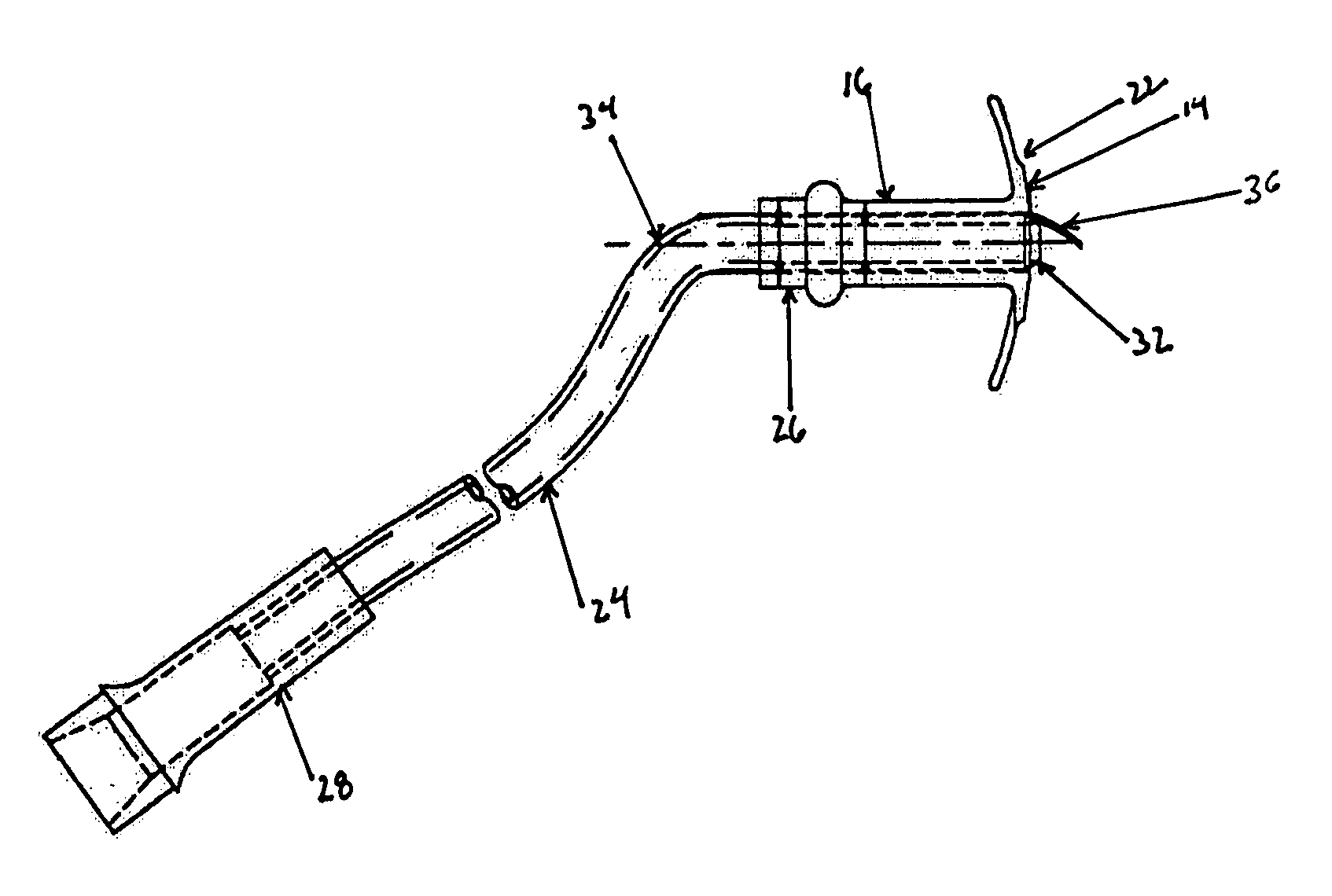 Transtracheal oxygen stent