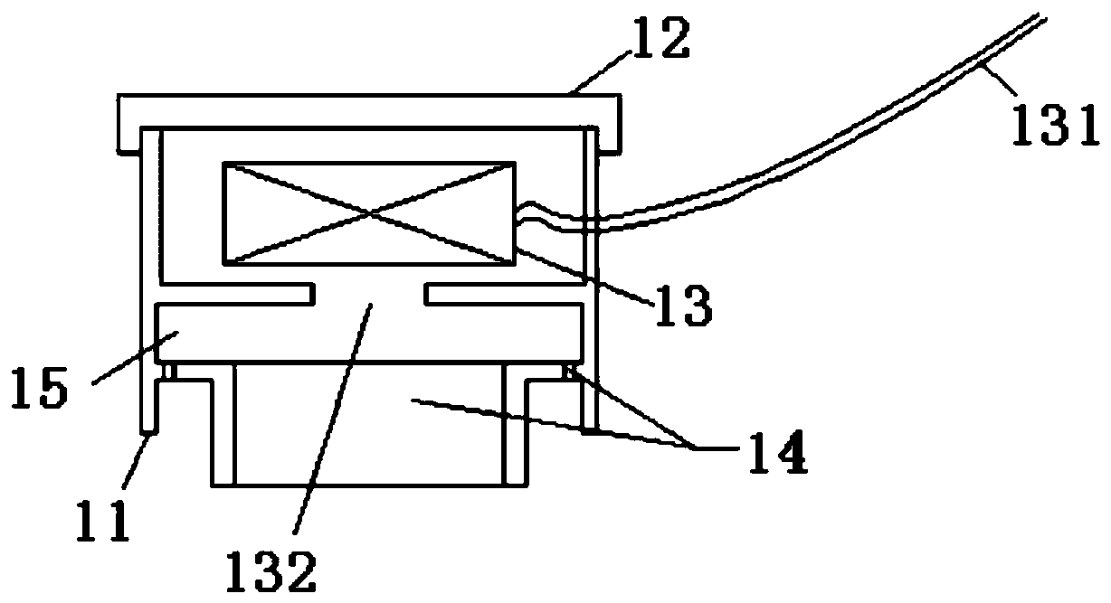 Intelligent measuring weir seepage flow monitoring integrated device and measuring method thereof