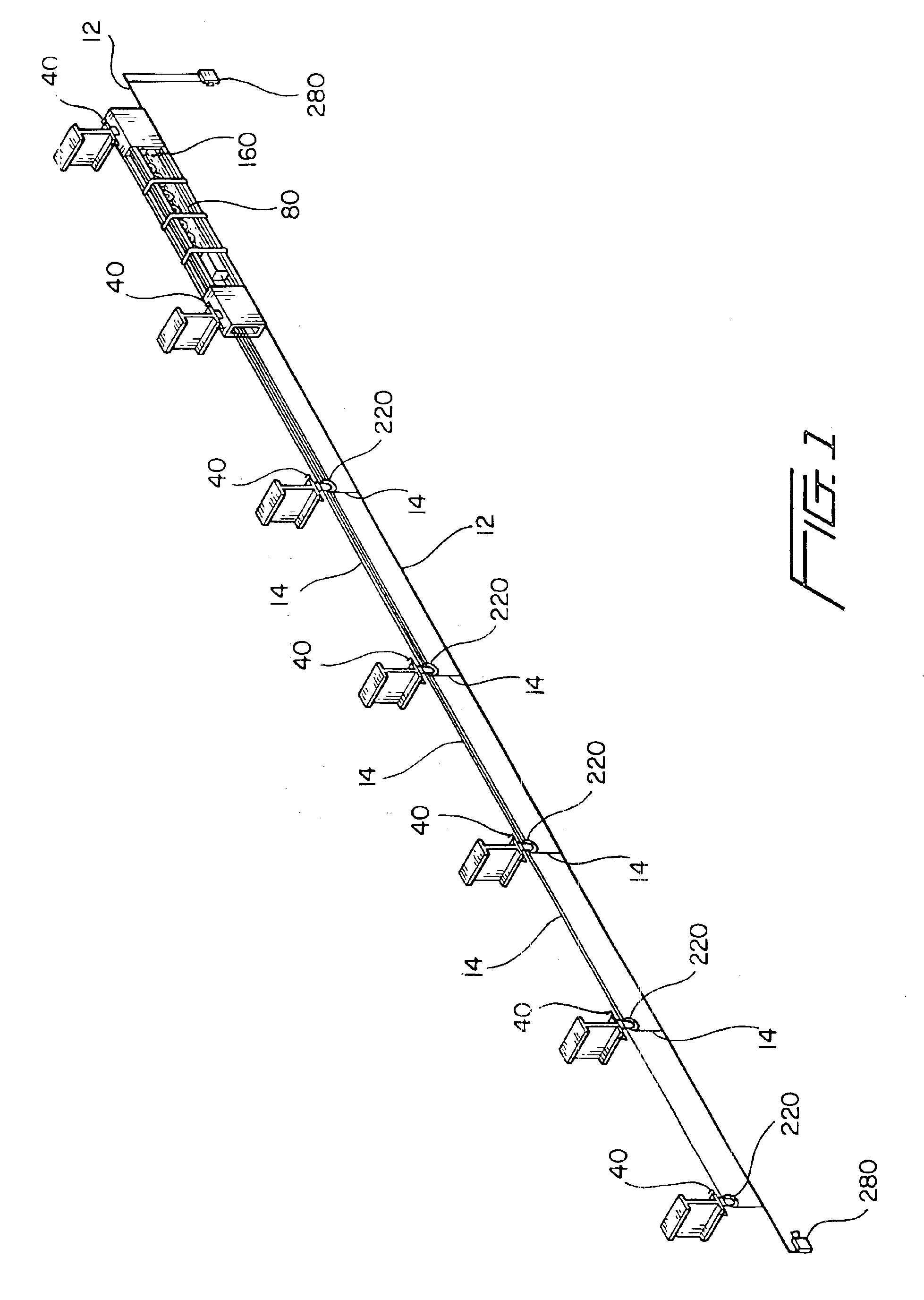 Brake for hoist assembly