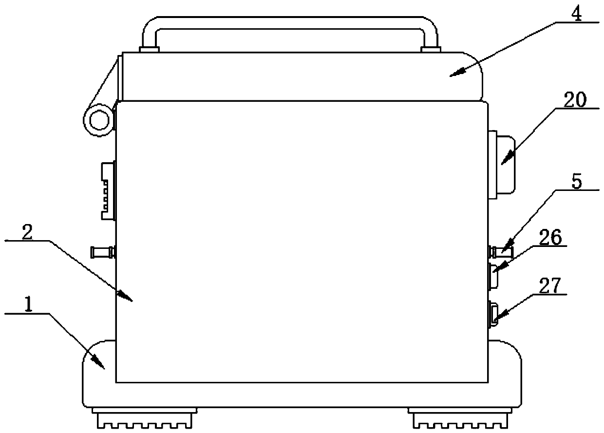 Urine collecting device and using method thereof