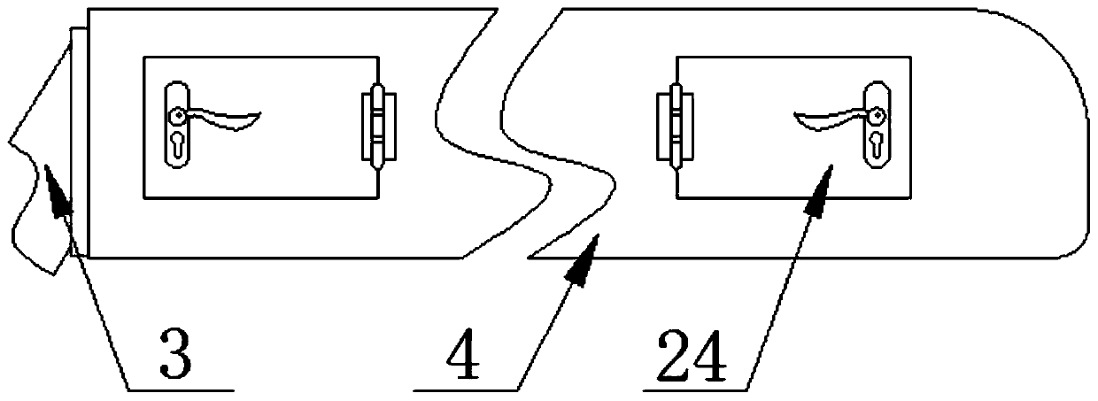 Urine collecting device and using method thereof