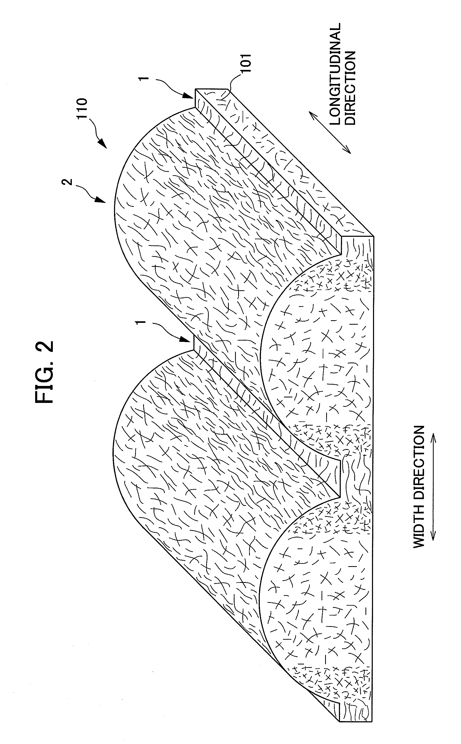 Absorbent body, multilayer absorbent body and absorbent article