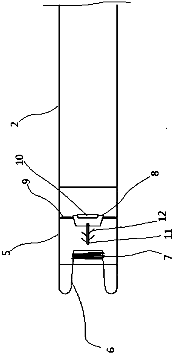 Quick drainage device for ICU nurse