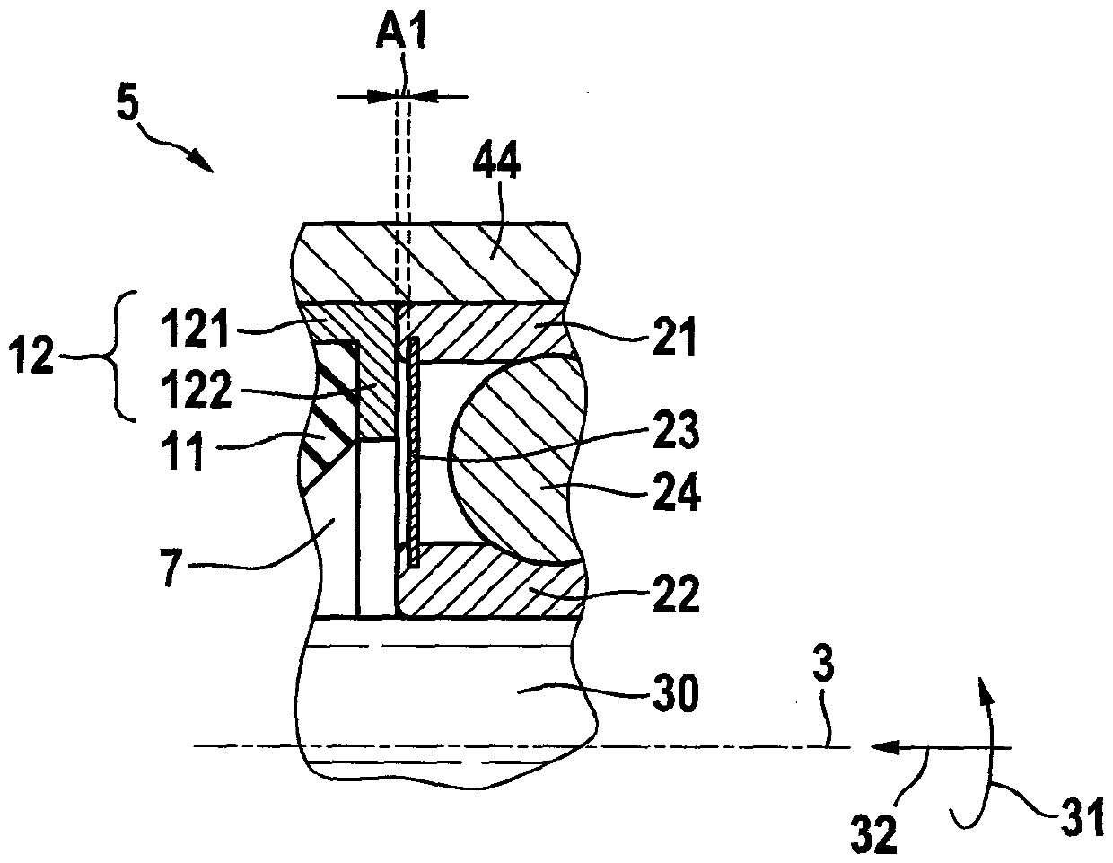 Springs for preloading rolling bearings and structural components with springs and rolling bearings