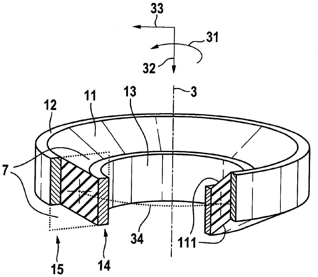 Springs for preloading rolling bearings and structural components with springs and rolling bearings