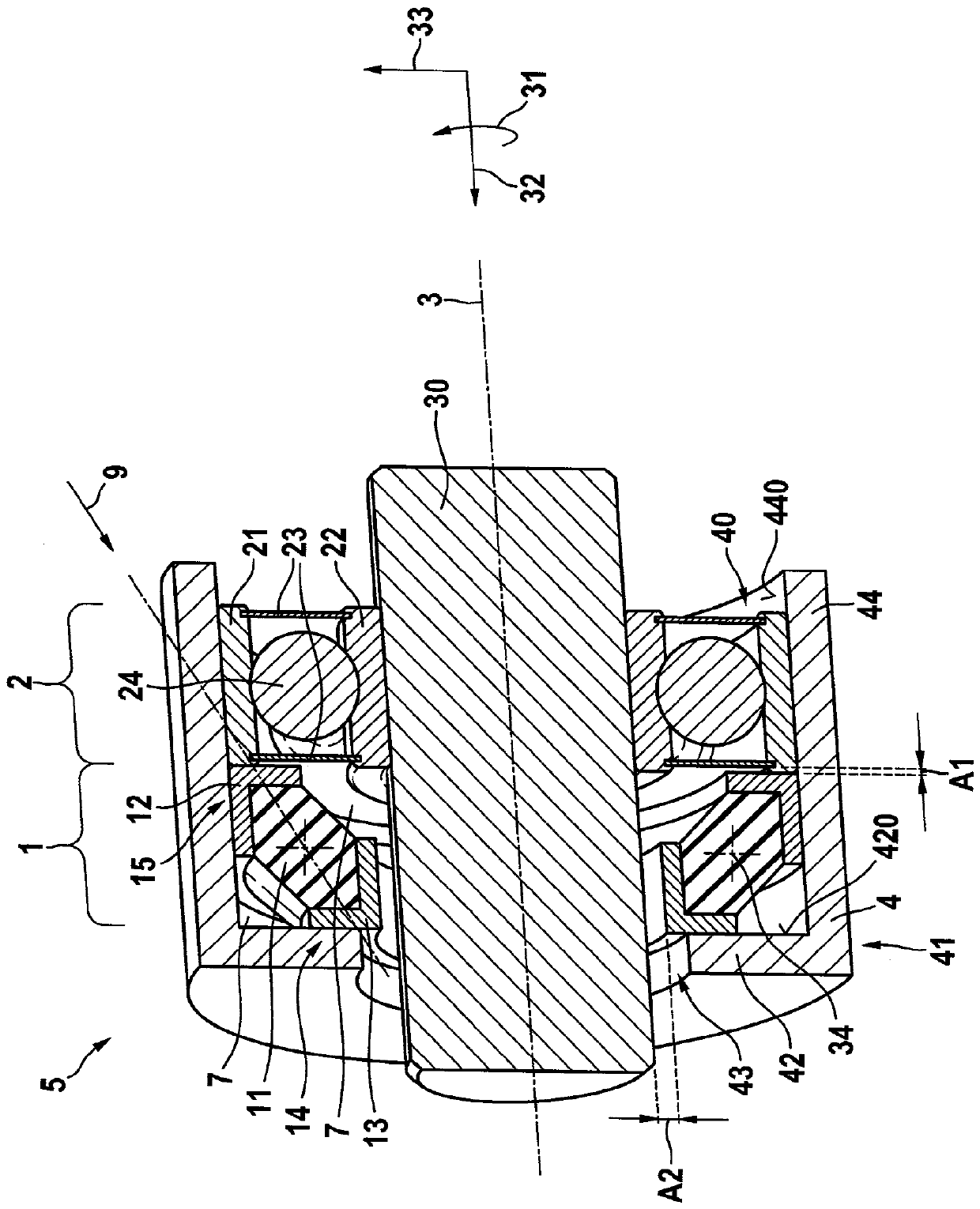 Springs for preloading rolling bearings and structural components with springs and rolling bearings