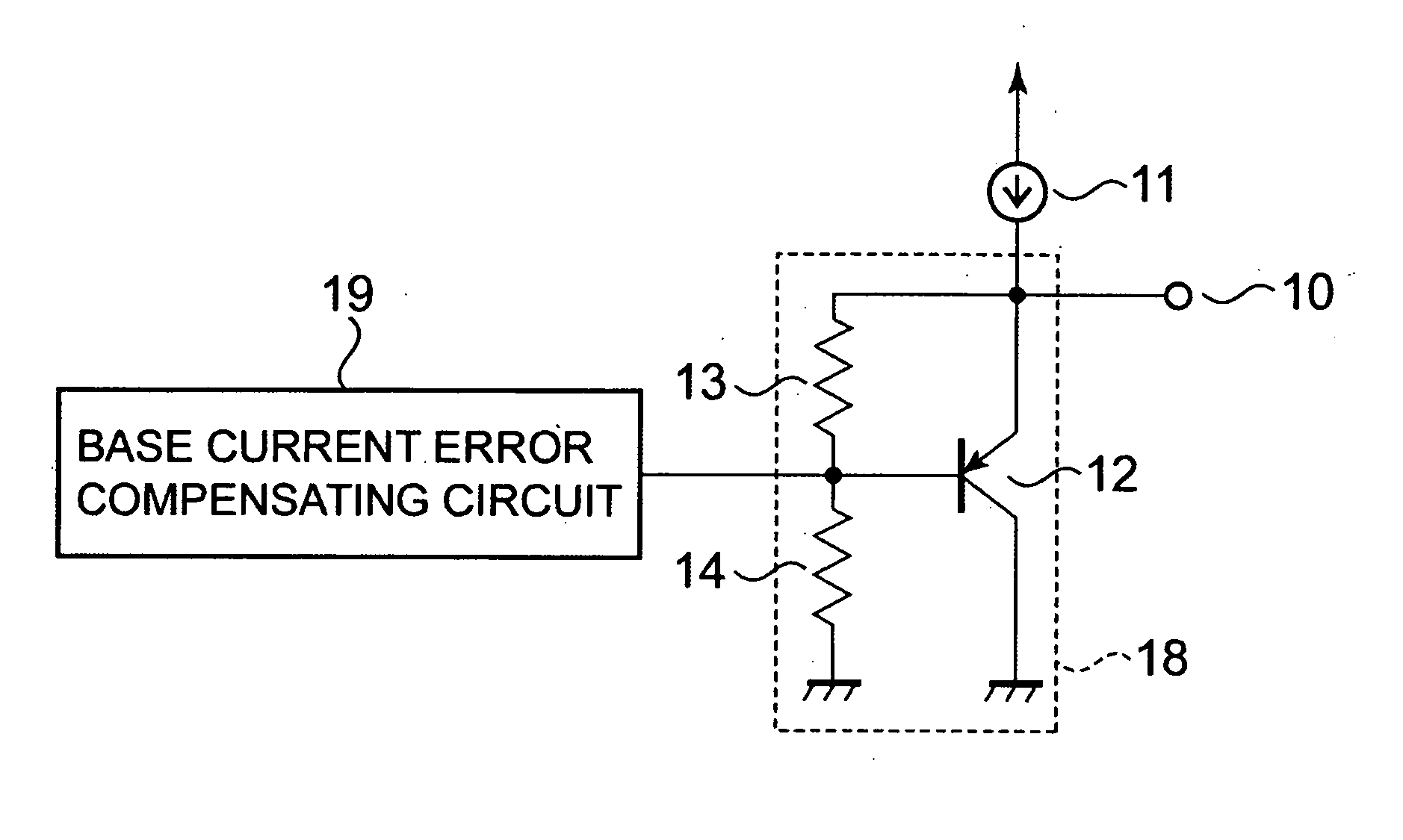 Temperature sensor circuit