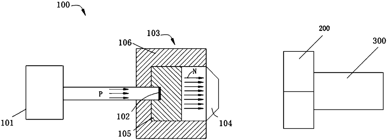 Photon emission detection device and boron neutron capture and treatment system provided with same