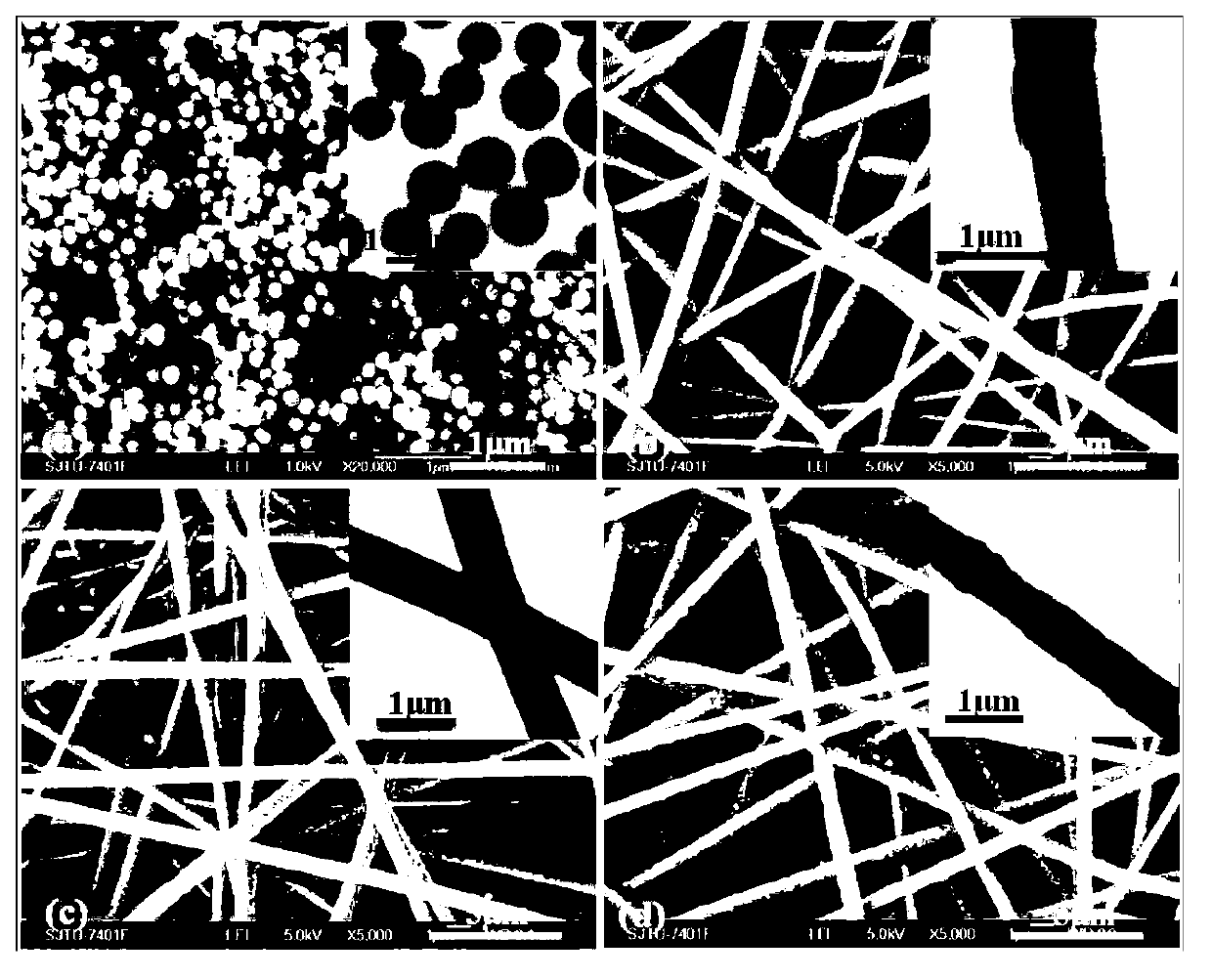 Preparation method of micro/nanofiber sustained release preparation