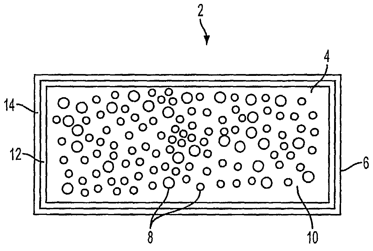 Composite structural material and method of making the same