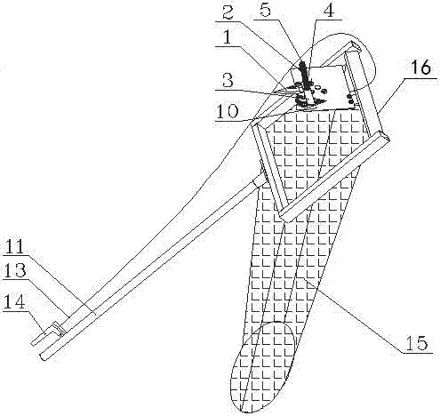 High-branch fruit picker and application method thereof