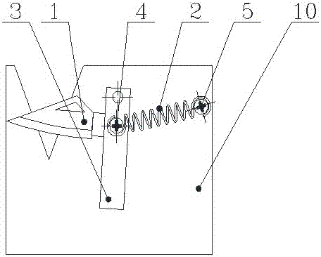 High-branch fruit picker and application method thereof