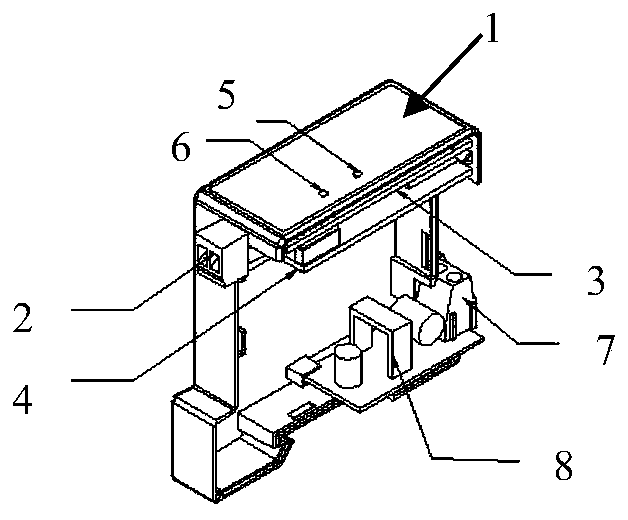 Intelligent electric meter data acquisition box