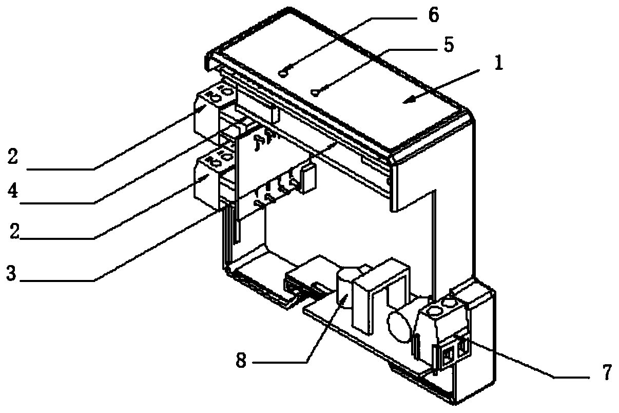 Intelligent electric meter data acquisition box