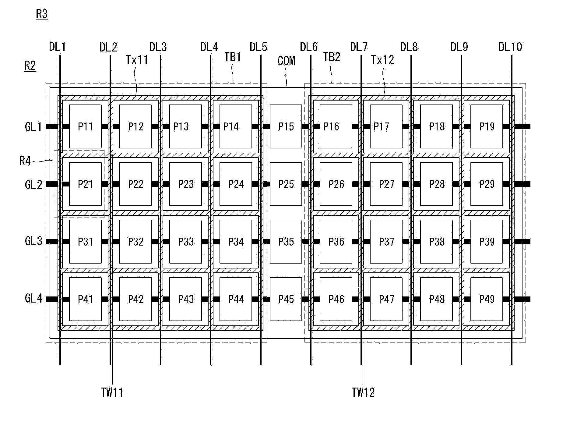 Touch sensor integrated type display device