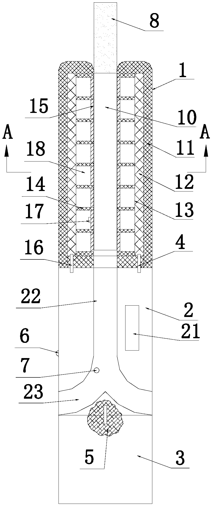 Non-combustion smoking device based on resistance wire heating