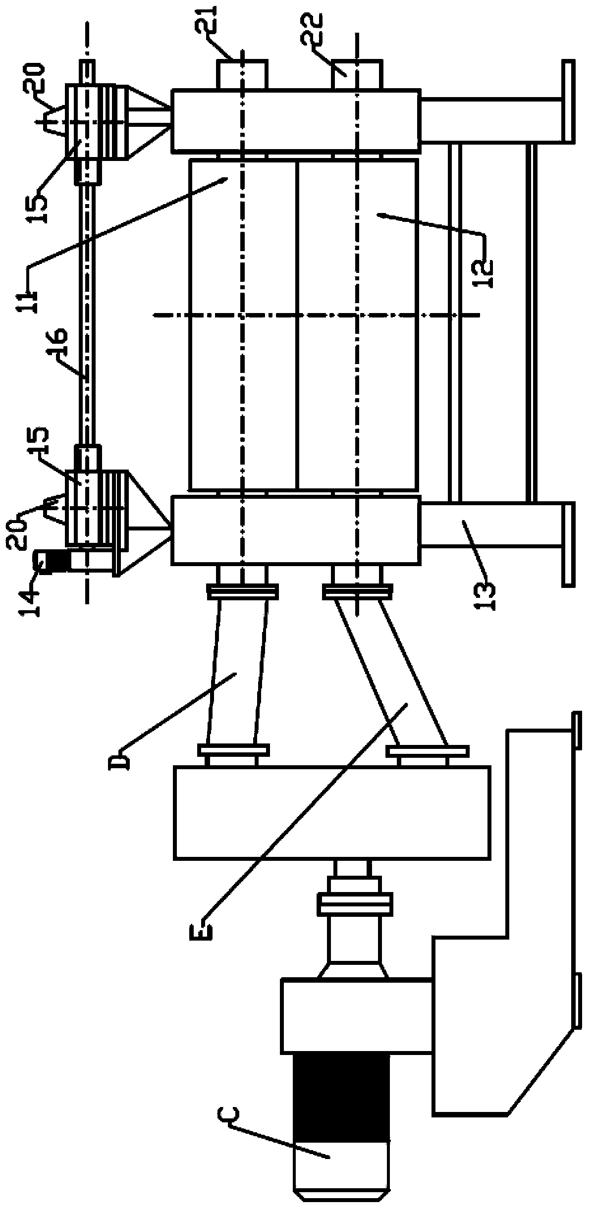 Adjustable molding equipment for H-steel corrugated web plate