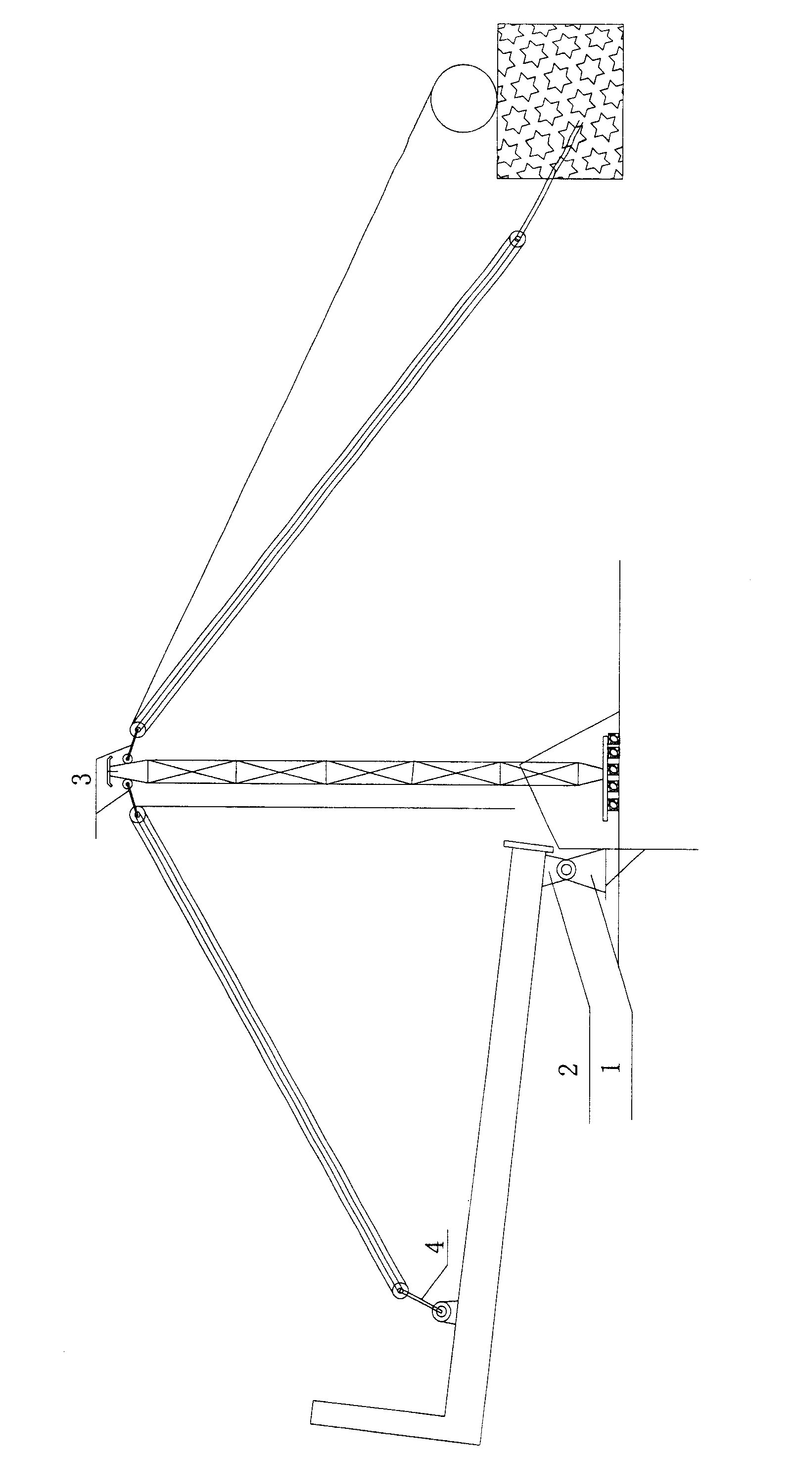 Mine using great steel derrick lifting special tool