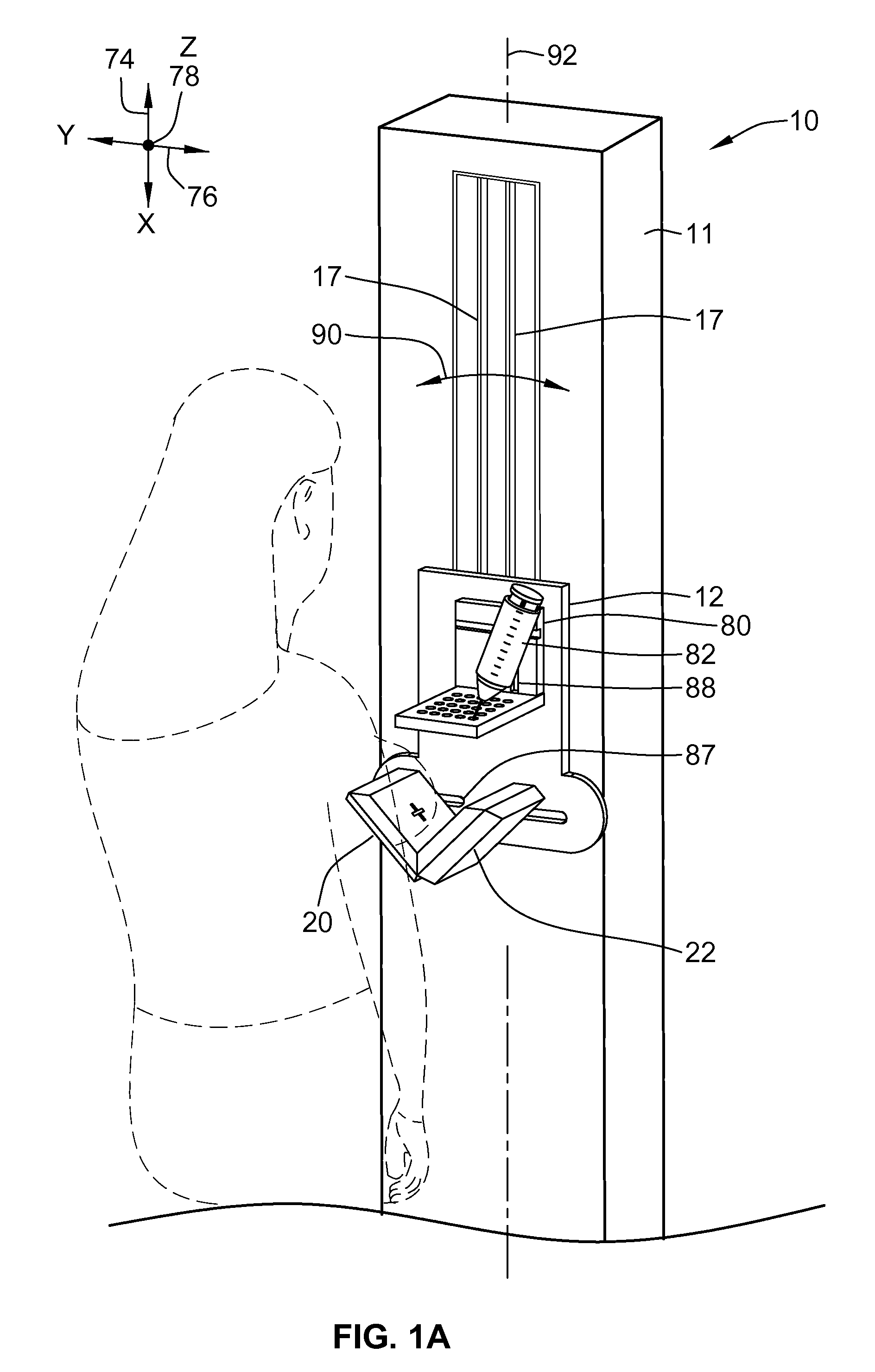 Gamma camera for performing nuclear mammography imaging