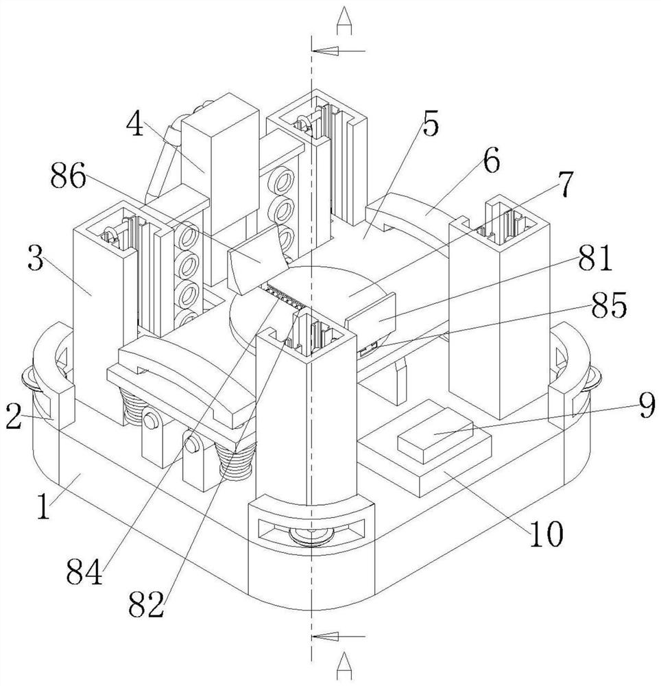 Improved auxiliary device for mounting ship stern shaft tube